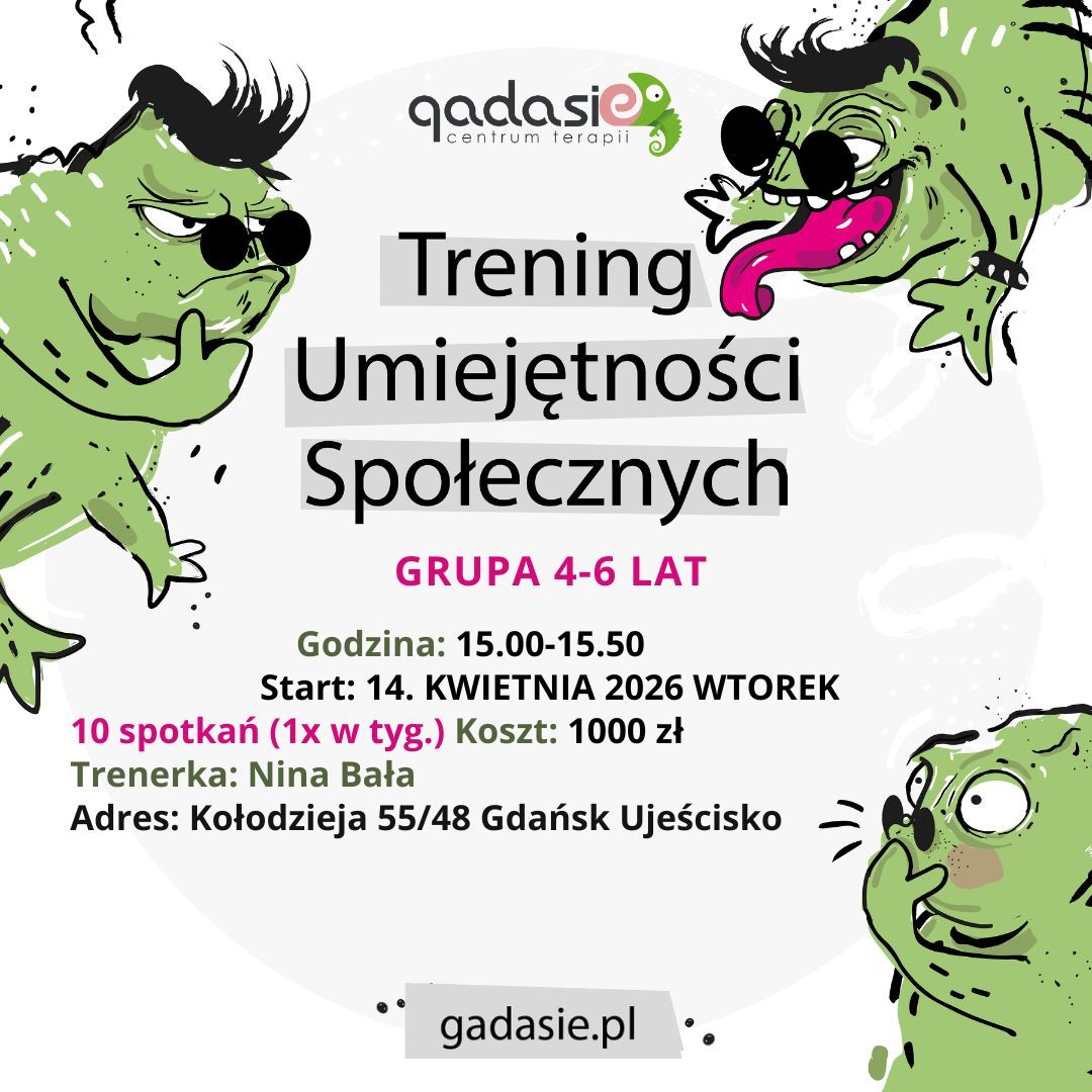 Warsztaty TUS - Kwiecień 2026. Trener: Nina Bała (4-6lat)