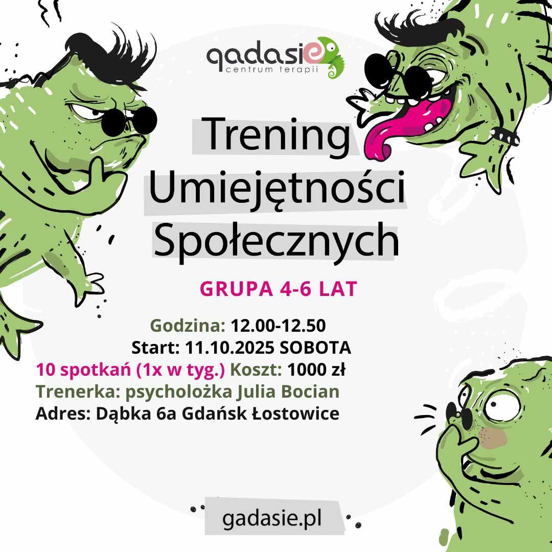 Warsztaty TUS - Październik 2025. Trener: Julia Bocian (4-6lat)