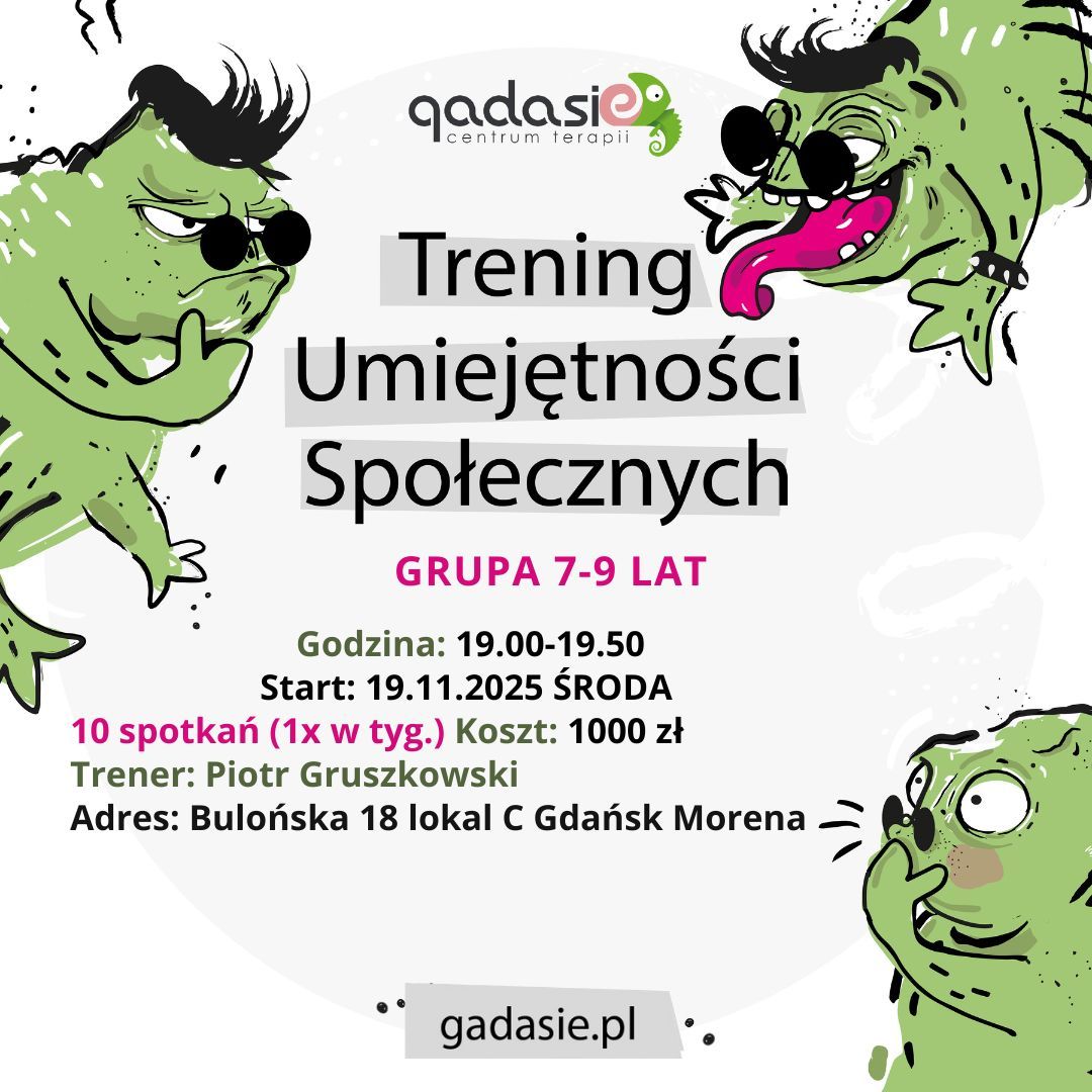 Warsztaty TUS - Listopad 2025. Trener: Piotr Gruszkowski (7-9lat)