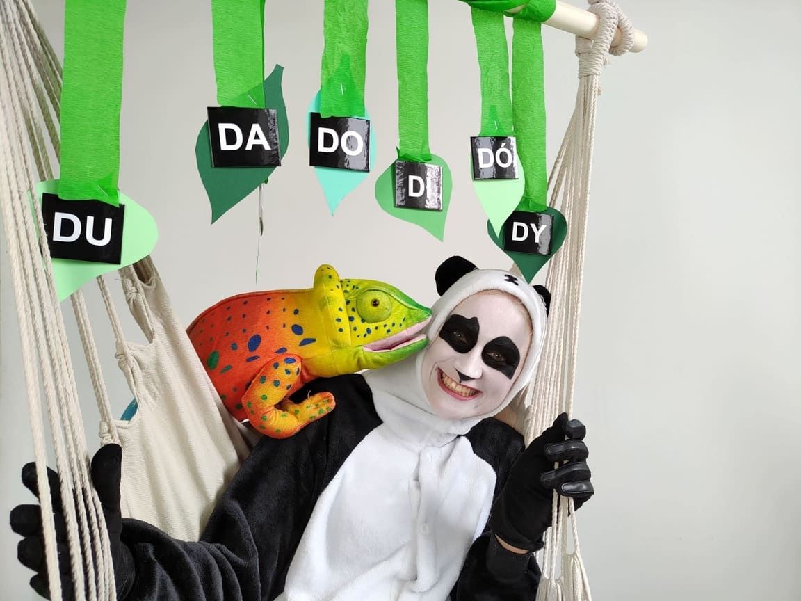 Kameleon i panda - kreatywne zajęcia z Gadasie Gdańsk